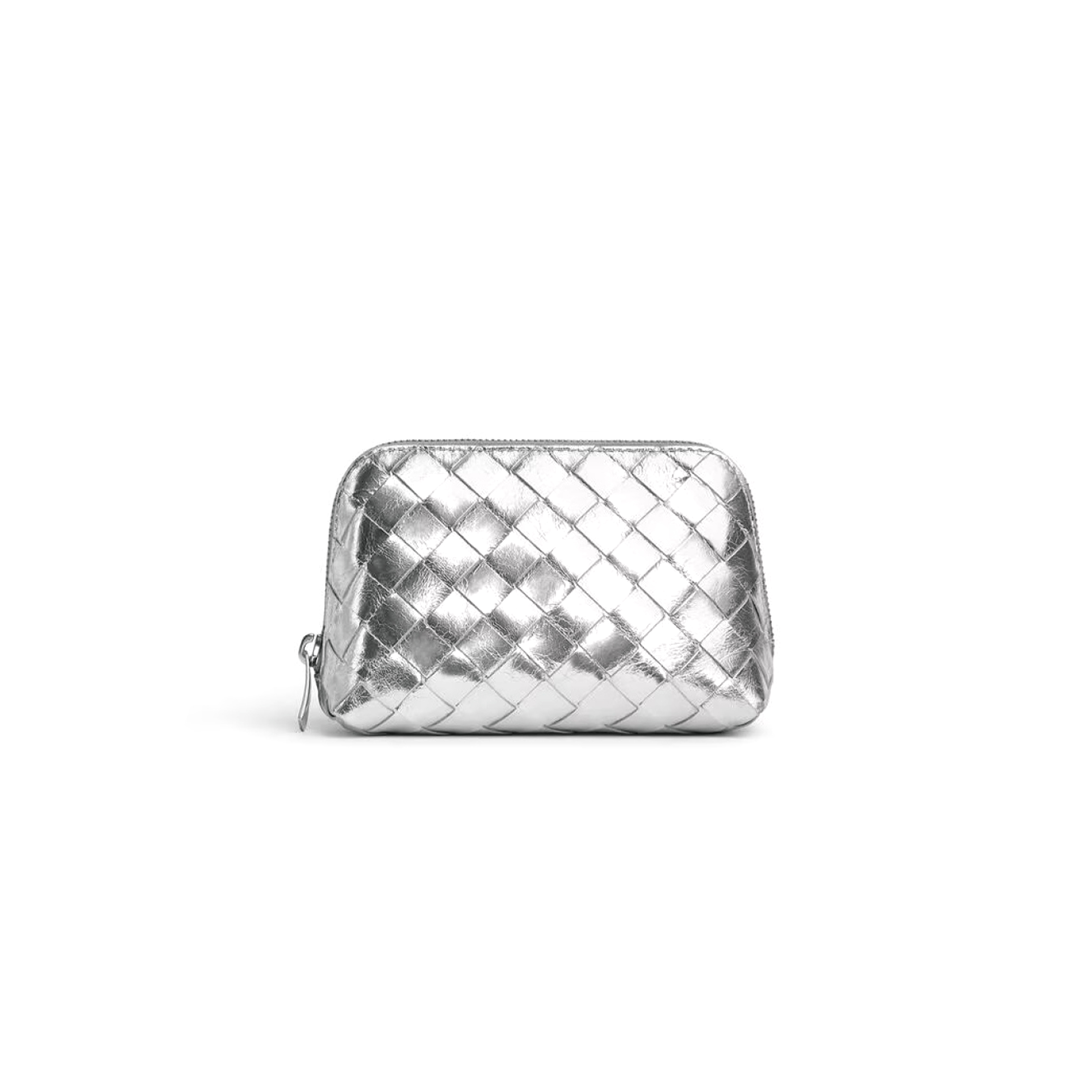 BOTTEGA VENETA INTRECCIATO SMALL BEAUTY POUCH 764044V4P108101 (16.5*10.5*9cm)